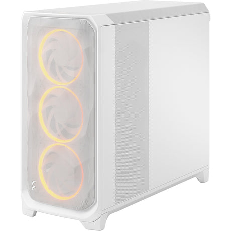Konstrukcja fraktalna meshify 3 xl rgb duża obudowa typu tower (biała | 2x usb-a | 1x usb-c | rgb | szkło hartowane)
