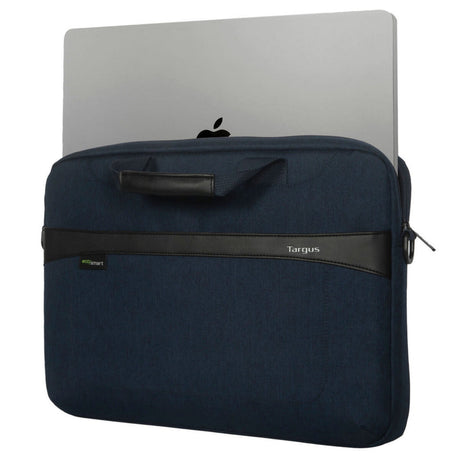 Targus 15-16 geolite ecosmart slim krótka torba na laptopa (ciemnoniebieska)