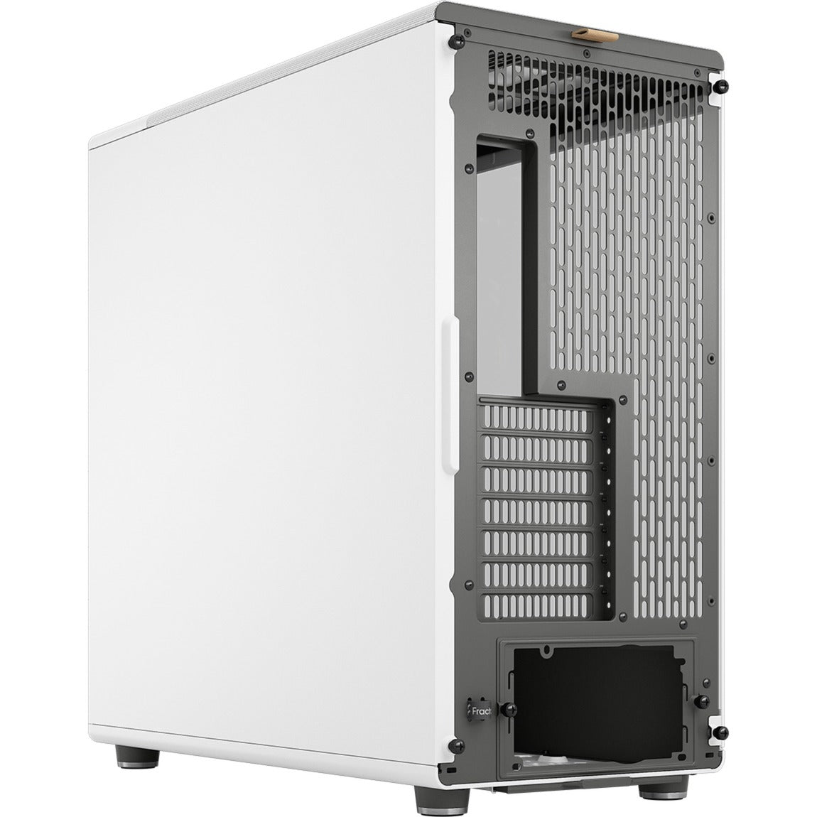 Obudowa Midi Tower o konstrukcji fraktalnej North XL (biały kolor drewna | 2x USB-A | 1x USB-C | szkło hartowane)