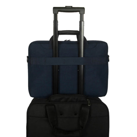 Targus 15-16 geolite ecosmart slim krótka torba na laptopa (ciemnoniebieska)