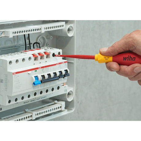 Zestaw wkrętaków Wiha Soft Finish Electric Slimfix (czerwony żółty, 6 sztuk)