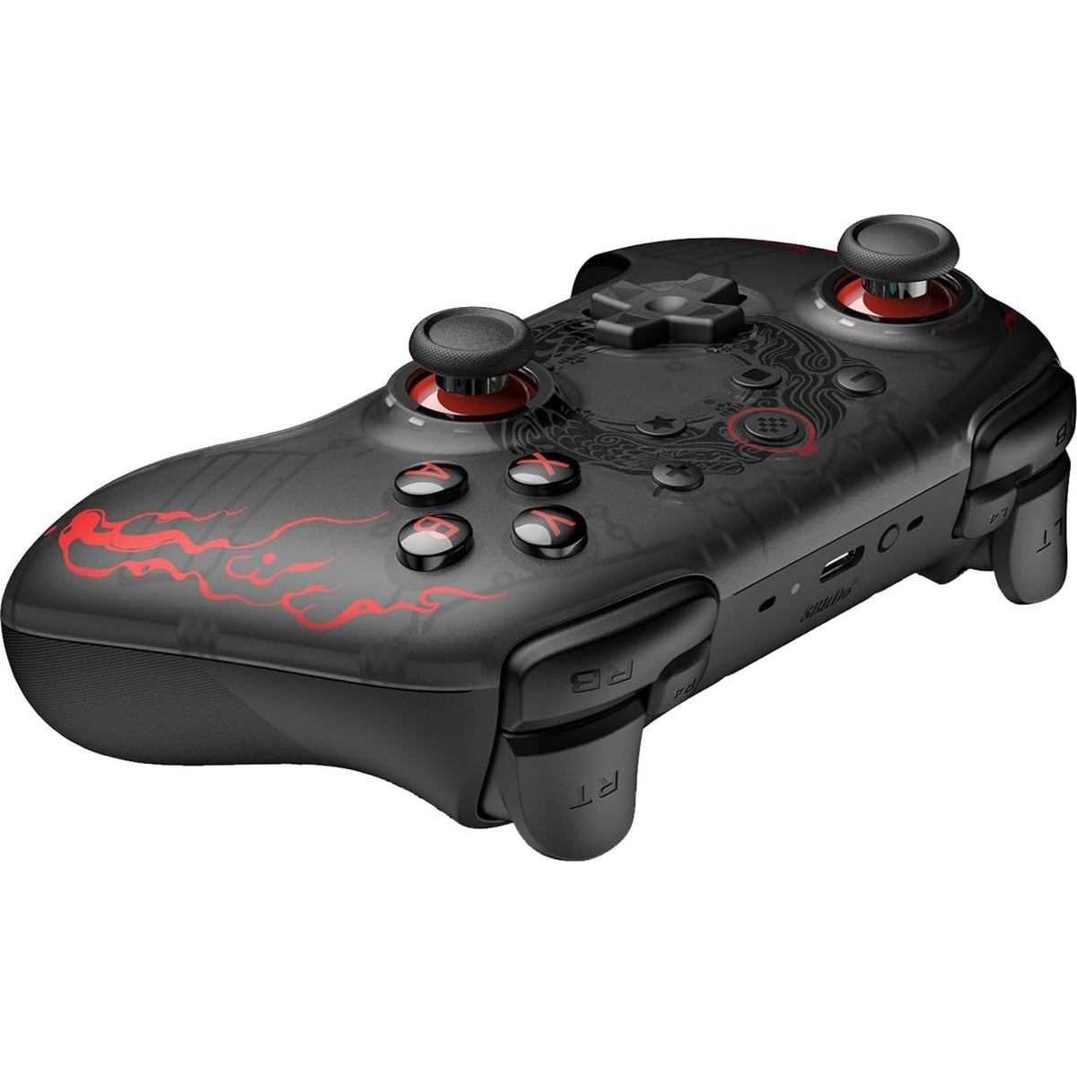 8bitdo Ultimate 2c Wireless - czarny mit: gamepad wukong (czarny czerwony)