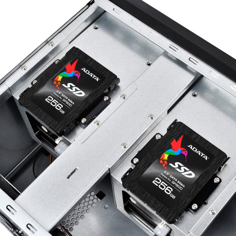 Obudowa rack Silverstone CS381b v1.1 (czarna | 2x USB-A 3.2 (5 Gbit s) | 2x audio)