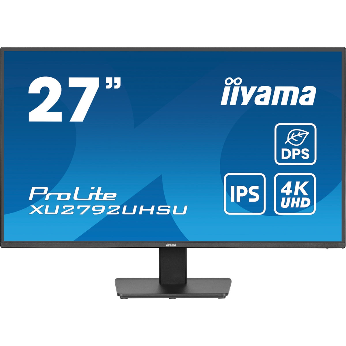 Monitor Iiyama prolite xu2792uhsu-b6 27 4k UHD (czarny, hdmi, display port, 3x usb-a, usb-b, usb-c)