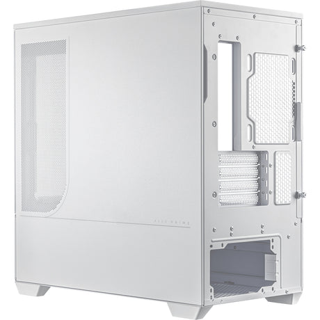 Obudowa Midi Tower Asus Prime Ap202 (biała | 2x USB-A | 1x USB-C | RGB | Szkło hartowane)