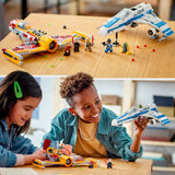 Lego star wars - nowa republika e-wing kontra myśliwiec Shin Hati's Starfighter (75364)