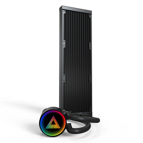 Chłodzenie wodne Montech Lightflow argb 360 (czarne)
