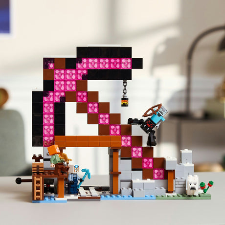 Zestaw Lego Minecraft Kopalnia kilofów dla dzieci - 21277