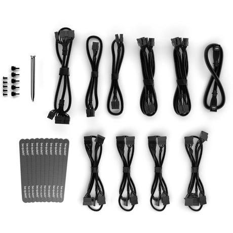 Bądź cicho! Zasilacz modułowy Dark Power 14 o mocy 1000 W (czarny, 1x 12v-2x6, 4x pcie)