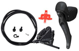 Przedni hamulec tarczowy Shimano grx bl-rx610-l+br-rx400
