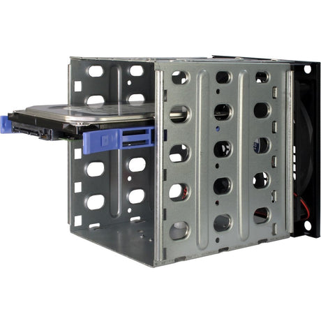 Obudowa rack Inter-tech 4u 4129l (czarna | 2x USB-A)