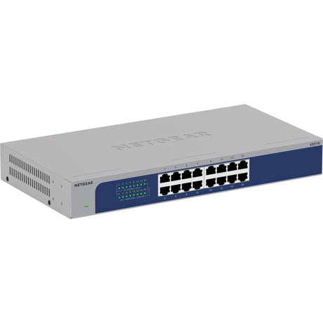 Przełącznik Netgear gs516 (szary niebieski)