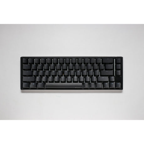 Klawiatura mechaniczna Ducky one 3 classic sf rgb (czarna, układ amerykański (qwerty), wiśniowy mx brązowy, 65%, diody rgb, double-shot pbt, hot-swap, mechanika szarlatanu)