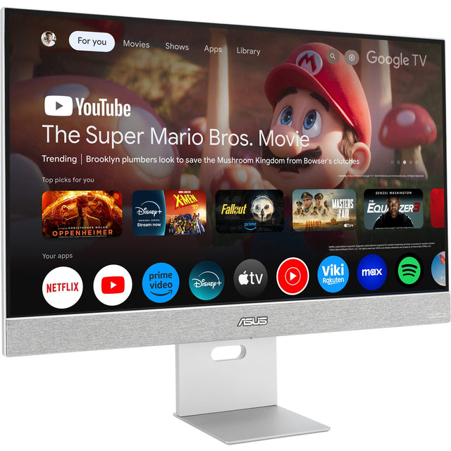 Monitor Asus Zenscreen Smart MS27UC 27 4K UHD (szary, DisplayPort, HDMI, USB-C, audio, WLAN, Android 11)