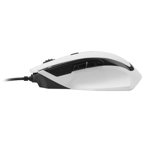 Mysz do gier Sharkoon shark force ii (biała, 400 - 4200 dpi, wielokolorowe diody LED)