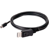 Club 3D mini displayport > kabel displayport 1.4 hbr3 (czarny, 2 metry)