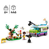 Lego friends - zabawka konstrukcyjna furgonetki z wiadomościami (41749)