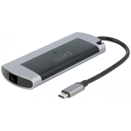 Delock Stacja dokująca USB Type-C z gniazdem m.2 (szara)