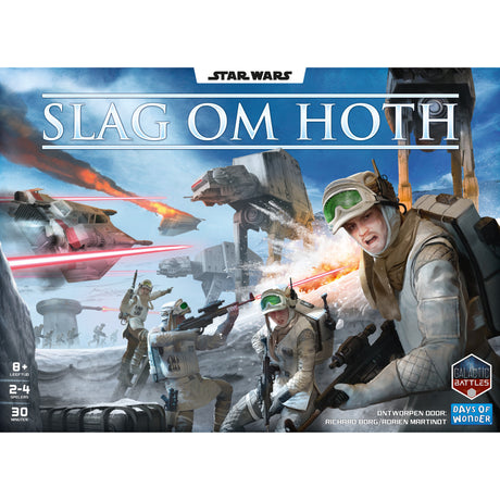Gra planszowa Asmodee Star Wars: Bitwa o Hoth (holenderska, 2–4 graczy, 30 minut, od 8 lat)