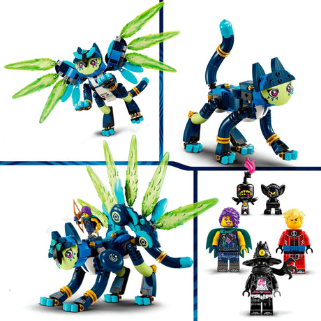 Lego dreamzzz - zabawka konstrukcyjna Zoey i Zian, kocia sowa (71476)