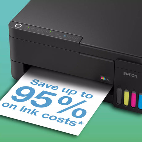 Epson ecotank et-2912 wielofunkcyjna drukarka atramentowa (czarna, skanuje, kopiuje, Wi-Fi, w tym do 3 lat atramentu, c11cl62406)