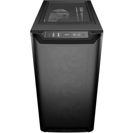 Bądź cicho! obudowa midi tower pure base 501 lx (czarna | 2x USB-A | 1x USB-C | RGB | szkło hartowane)