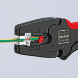 Automatyczne szczypce do ściągania izolacji Knipex multistrip 10 1242195 (czarno-czerwony)