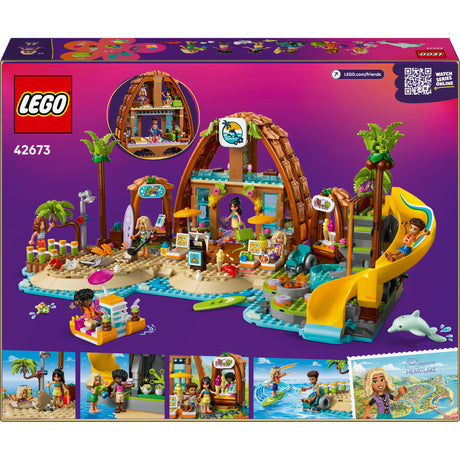 Zestaw Lego® Friends Ośrodek na plaży, zestaw konstrukcyjny - 42673
