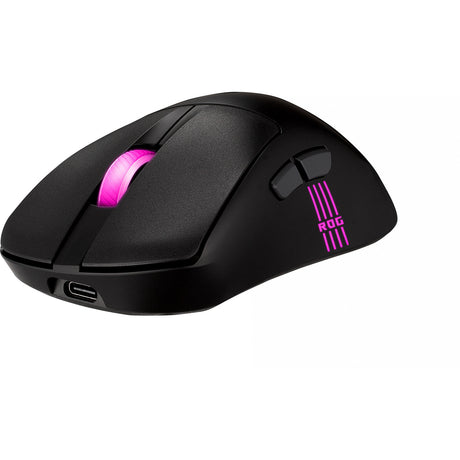 Mysz do gier Asus Rog Keris II Origin (czarna, 42 000 DPI, RGB, USB, 2,4 GHz, Bluetooth)