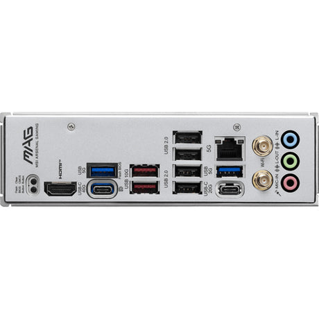 Msi mag x870e gaming max wifi socket am5 moederbord (zwart, 5 gb-lan, wi-fi 7, bt 5.4, sound, atx)
