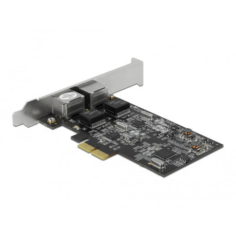 Delock Karta PCI Express x2 do adaptera sieciowego 2x RJ45 2.5 Gigabit Lan RTL8125