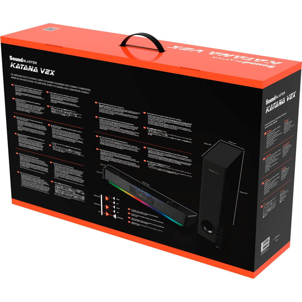 Soundbar Creative Sound Blaster Katana V2X (czarny)
