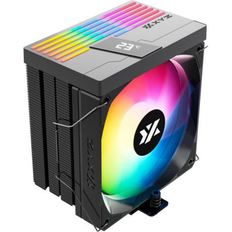 Chłodnica procesora Xyz PC Gear Thermax 4 Pulsar A-RGB (czarna, ARGB, PWM)