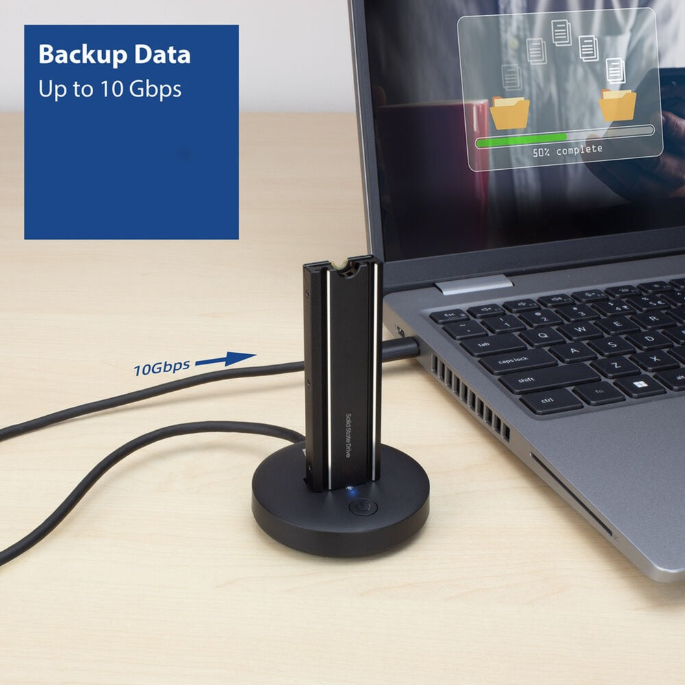 Act Connectivity Stacja dokująca M.2 NVMe PCIe SSD, USB-C 3.2 Gen2 (czarna)