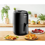 Kompaktowa frytkownica na gorące powietrze Tefal Easy Fry ey1018 (czarna, 1,6 litra)
