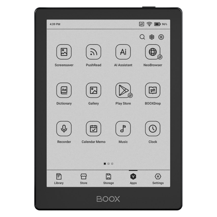 Czytnik e-booków Boox go 6 (czarny, 2 GB | 32 GB | android 11)