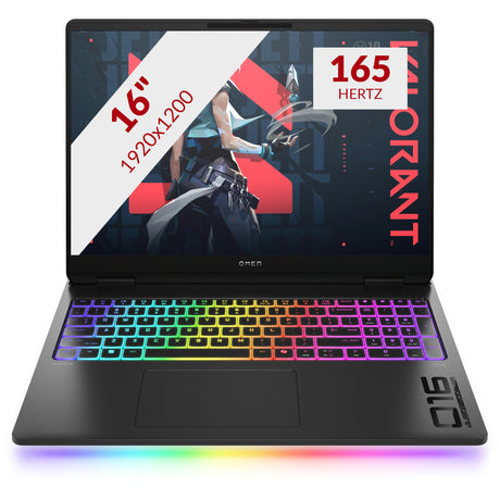 Laptop do gier Omen max 16-ak0022nd (be6z8ea) 16 copilot+ laptop do gier (czarny | ryzen al 7 350 | rtx 5070 | 32 GB | 1 TB SSD | 165 Hz)