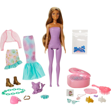 Barbie ujawnia kolory - lalka syrenka w stylu fantasy