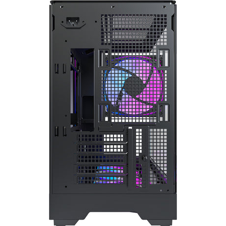 Obudowa midi tower Montech king 15 pro (czarna | 2x USB-A | 1x USB-C | RGB | okienko)