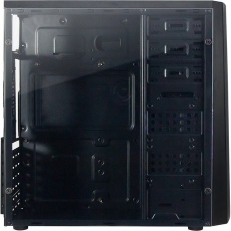 Obudowa midi tower Inter-tech b-42 rgb (czarna | 3x usb-a | rgb | okienko)