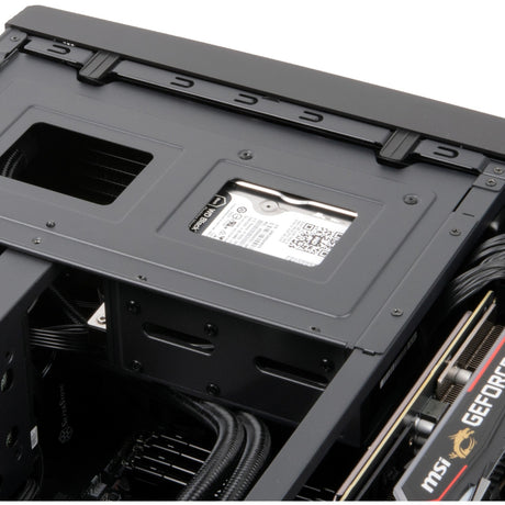 Obudowa Silverstone SST-GD11B HTPC (czarna | 2x USB-A | 1x USB-C)