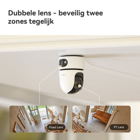 Kamera bezpieczeństwa Imou Ranger dual pro 10mp (biała, 2x 5mp, WiFi 6)