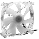 Wentylator obudowy Sharkoon Shark Disc RGB (przezroczysty, 120 x 120 x 25 mm)