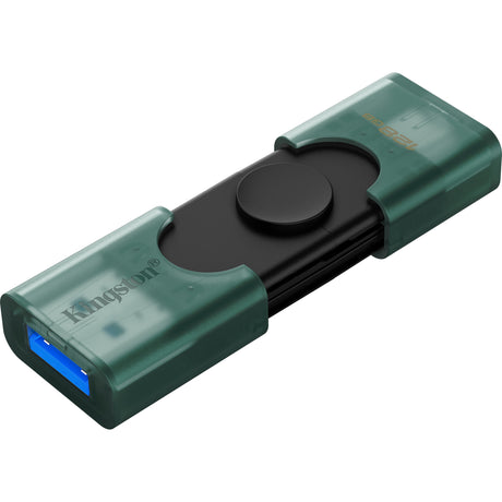 Kingston Data Traveller Duo 128 GB pamięć USB (zielony czarny, dtdeg2 128 GB)