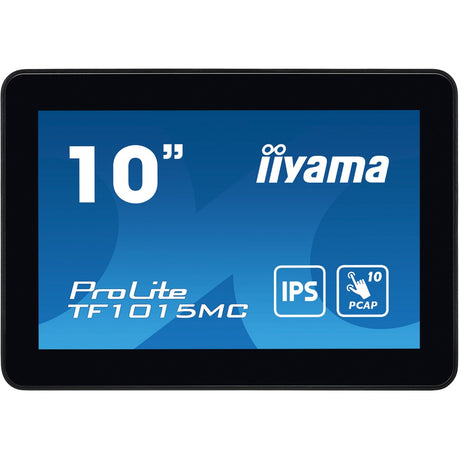 Monitor dotykowy Iiyama Prolite TF1015MC-B3 10.1 (czarny, HDMI, DisplayPort, VGA, USB-B, RJ-45)