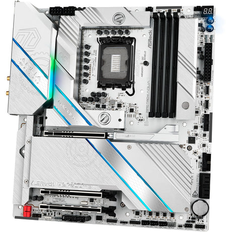 Płyta główna Asrock Z890 Taichi Aqua Socket 1851 (czarna, RAID, 10 GB-LAN, 5 GB-LAN, Wi-Fi 7, BT, dźwięk, E-ATX)