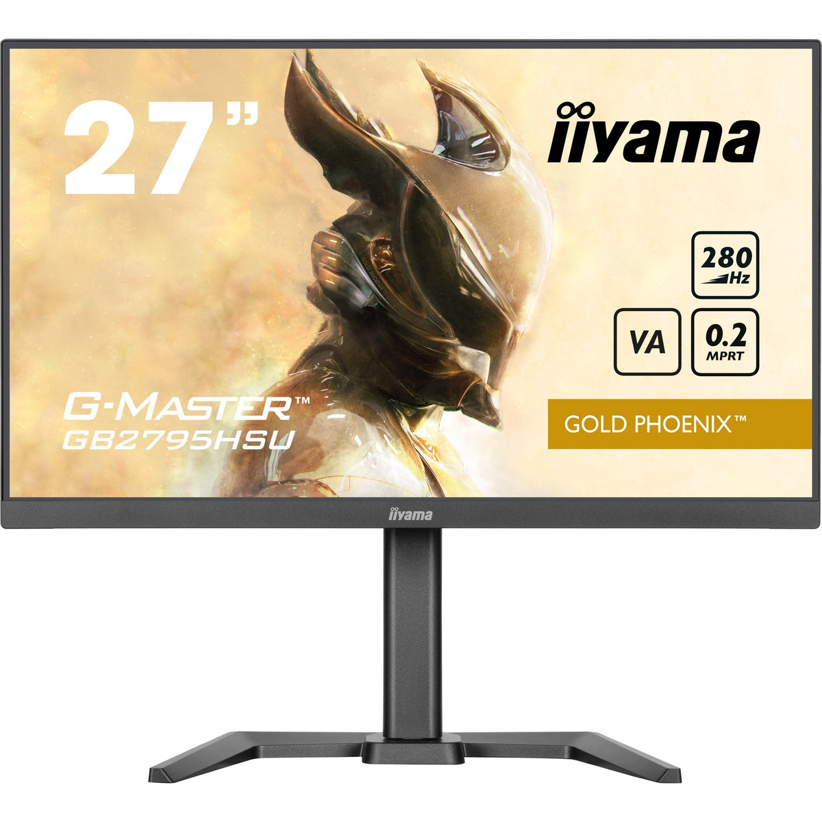 Monitor do gier Iiyama G-Master Gold Phoenix GB2795HSU-B1 27 (czarny, HDMI, DisplayPort, 4x USB-A, 280 Hz)