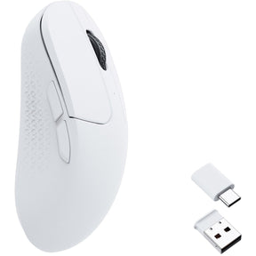 Bezprzewodowa mysz do gier Keychron m3 mini (biała, 100–26 000 dpi)