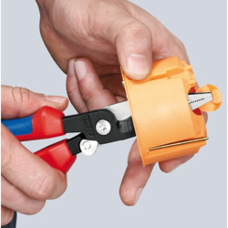 Szczypce montażowe do elektroniki Knipex 13 92 200 (czerwony niebieski)