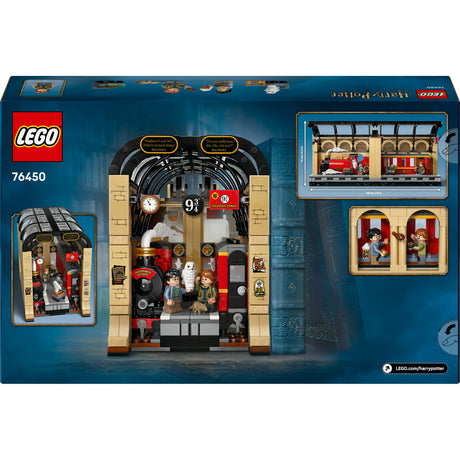 Podpórka do książek Lego Harry Potter: zestaw do budowania ekspresu do Hogwartu - 76450